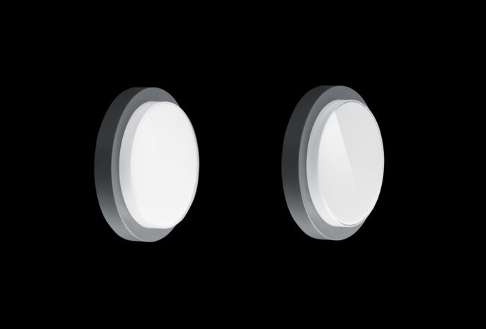 L = Panda - Rimless/Opal. R = Panda - Rimless/Glossy.