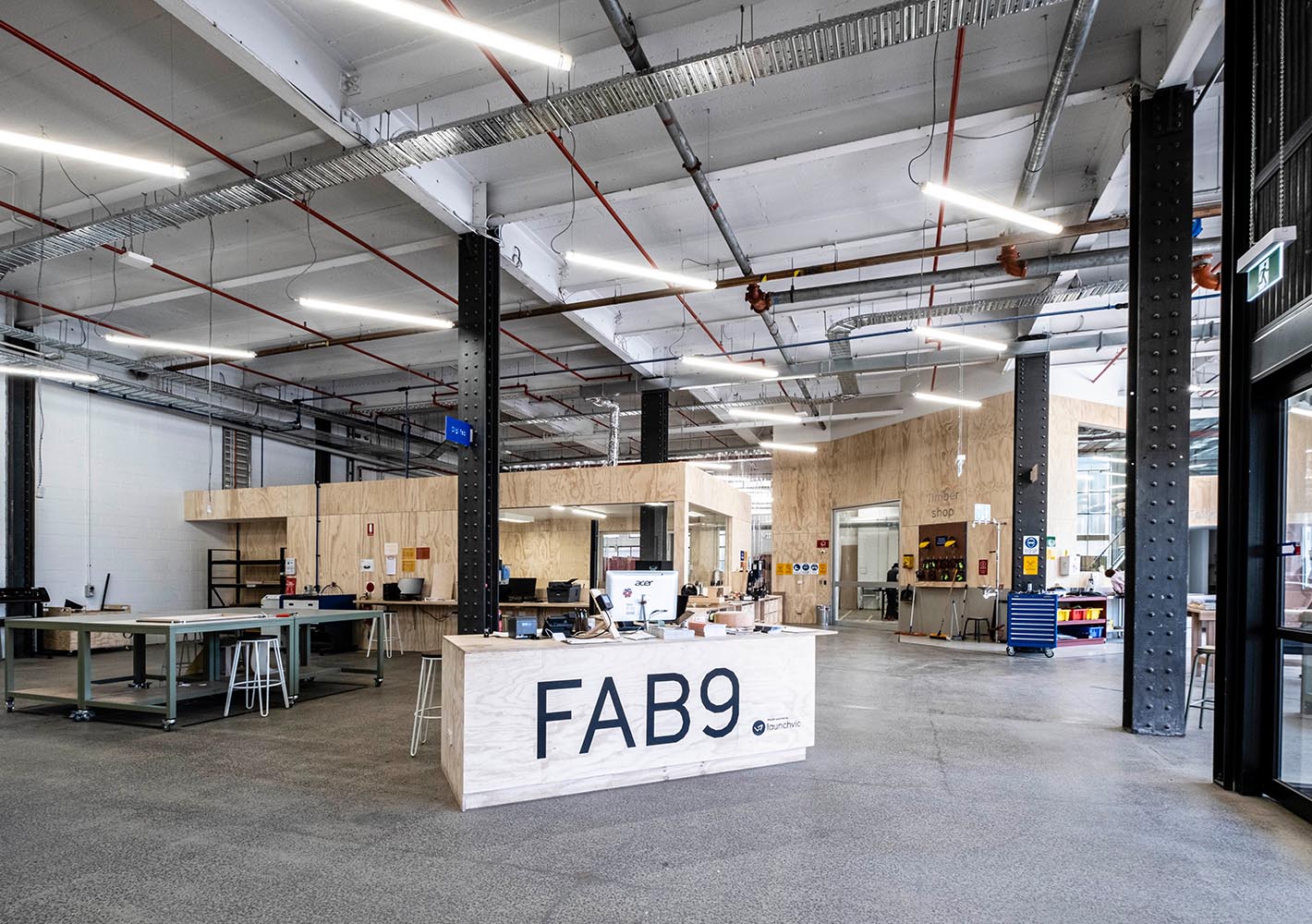 FAB9 Makerspace Lighting