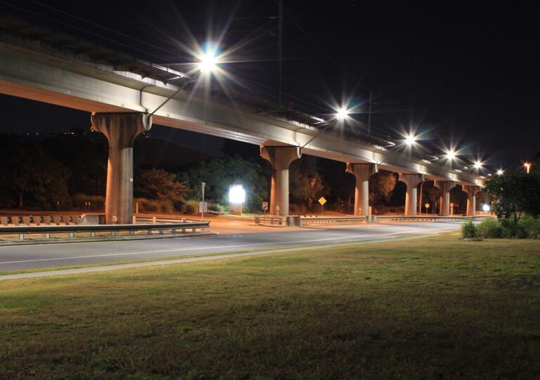 Security & Perimeter lighting for road underpasses